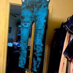 Denim look a like leggings size 2x